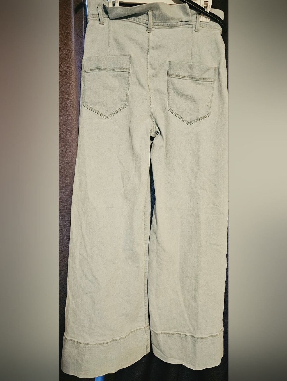 Venus high-waisted sailor jeans combine retro 1970s aesthetic details Size 10 - Picture 12 of 13